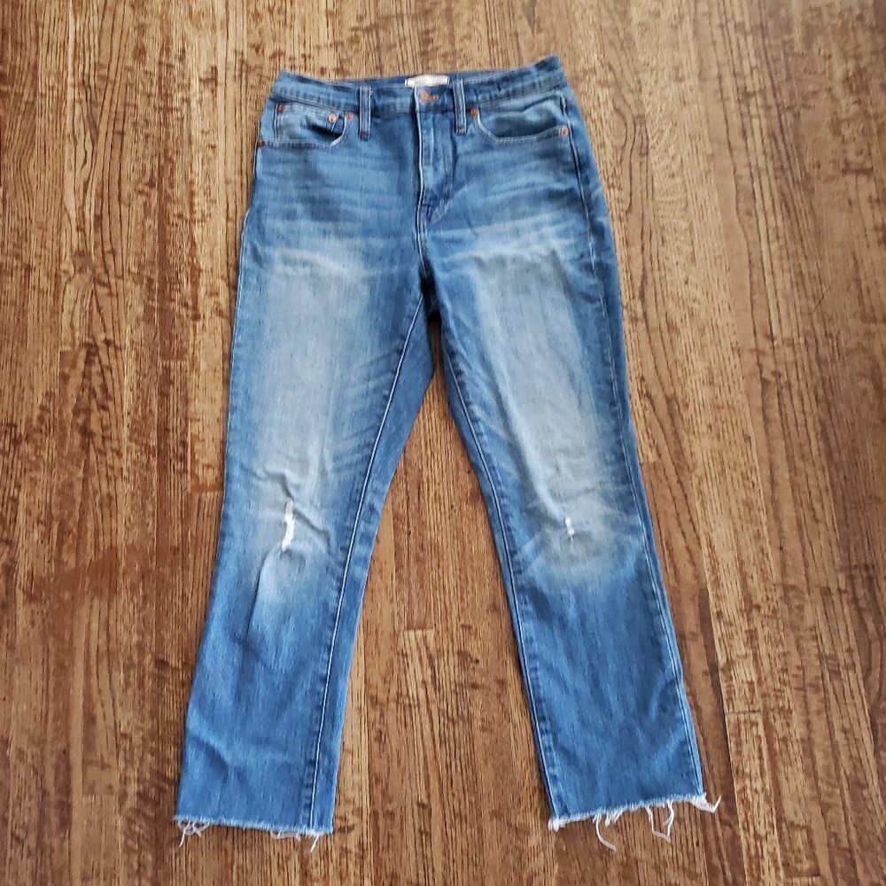 Madewell Crop BoyJean